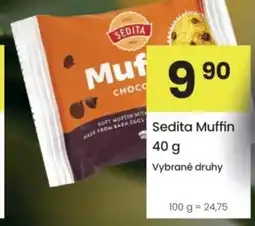 Kubík potraviny Sedita Muffin nabídka