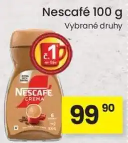 Kubík potraviny Nescafe crema nabídka