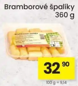 Kubík potraviny Bramborové špalíky nabídka