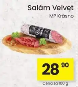 Kubík potraviny Salám Velvet nabídka