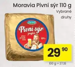 Kubík potraviny Moravia pivní sýr nabídka