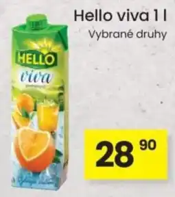 Kubík potraviny Hello viva nabídka