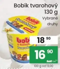 Kubík potraviny Bobík tvarohový nabídka