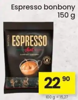 Kubík potraviny Espresso bonbony nabídka