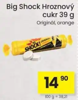 Kubík potraviny Big Shock hroznový cukr nabídka