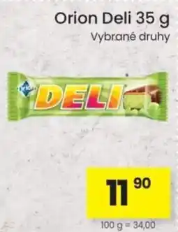 Kubík potraviny Orion Deli nabídka