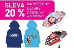 Vesna Dětské deštníky a pláštěnky nabídka