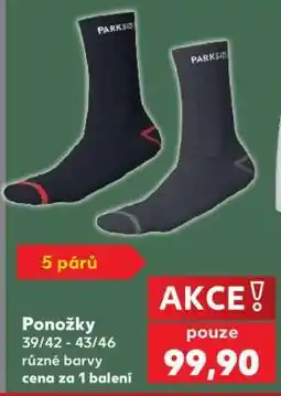 Kaufland Ponožky nabídka