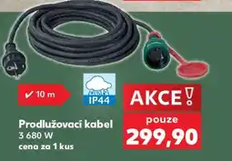 Kaufland Prodlužovací kabel nabídka