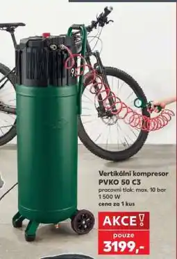 Kaufland Vertikální kompresor PVKO 50 C3 nabídka