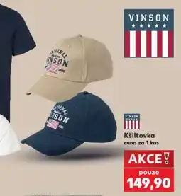 Kaufland Kšiltovka VINSON nabídka