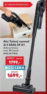 Kaufland Aku Tyčový vysavač 2v1 SASG 24 A1 nabídka