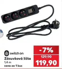 Kaufland ZÁSUVKOVÁ LIŠTA nabídka