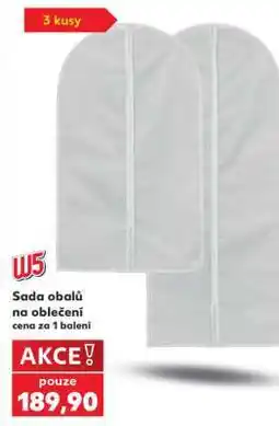 Kaufland Sada obalů na oblečení nabídka