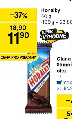 Tesco Horalky nabídka