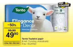Tesco Tento toaletní papír nabídka