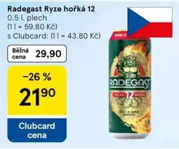 Tesco Radegast Ryze Hořká 12 nabídka