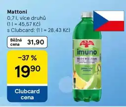Tesco Mattoni nabídka