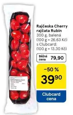 Tesco Rajčeska Cherry rajčata Rubín nabídka