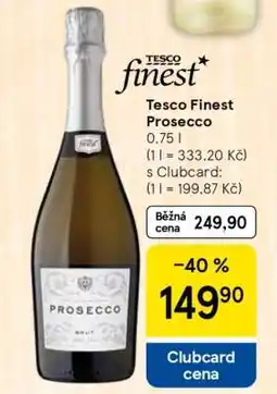 Tesco Tesco Finest Prosecco nabídka
