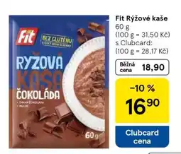 Tesco Fit Rýžové kaše nabídka