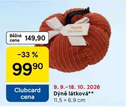 Tesco Dýně látková nabídka