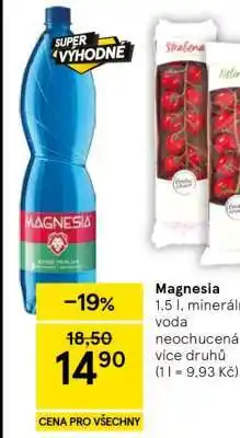 Tesco Magnesia nabídka