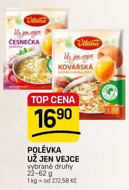 Flop Vitana polévka už jen vejce nabídka
