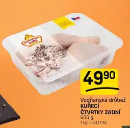 Flop Vodňanská drůbež kuřecí čtvrtky zadní nabídka