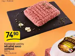 Flop Kostelecké uzeniny Mělněné maso vepřové nabídka