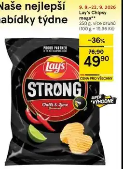 Tesco Lay's Chipsy mega nabídka