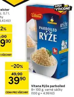 Tesco Vitana rýže parboiled nabídka