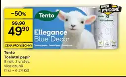 Tesco Tento toaletní papír nabídka