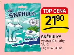 Flop Snehulky mentol nabídka