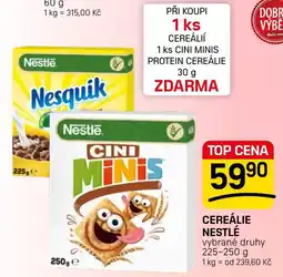 Flop Nestlé Cini Minis nabídka