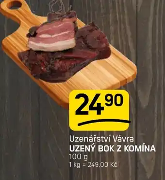 Flop Uzenářství Vávra uzený bok z komína nabídka