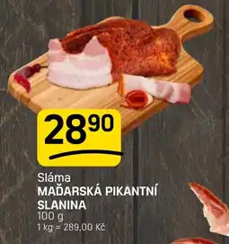 Flop Sláma maďarská pikantní slanina nabídka