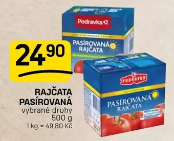 Podravka pasírovaná rajčata