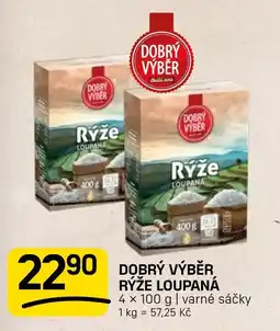 Flop Dobrý výběr rýže loupaná nabídka