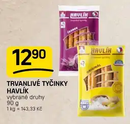 Flop Havlík trvanlivé tyčinky vybrané druhy nabídka