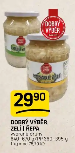 Flop Dobrý výběr zelí | řepa nabídka