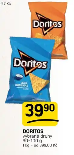 Flop Doritos vybrané druhy nabídka