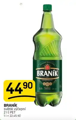 Flop Braník světlé výčepní nabídka