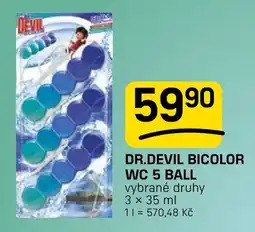 Flop Dr.devil bicolor wc 5 ball nabídka