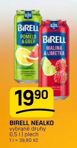 Flop Birell nealko nabídka