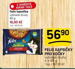 Flop felix kapsičky pro kočky vybrané druhy nabídka