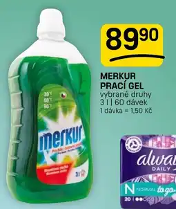 Flop Merkur prací gel nabídka