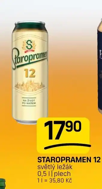 Flop Staropramen 12 nabídka