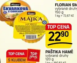 Flop Florian smažené s cibulkou nabídka