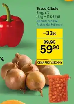 Tesco Tesco Cibule nabídka
